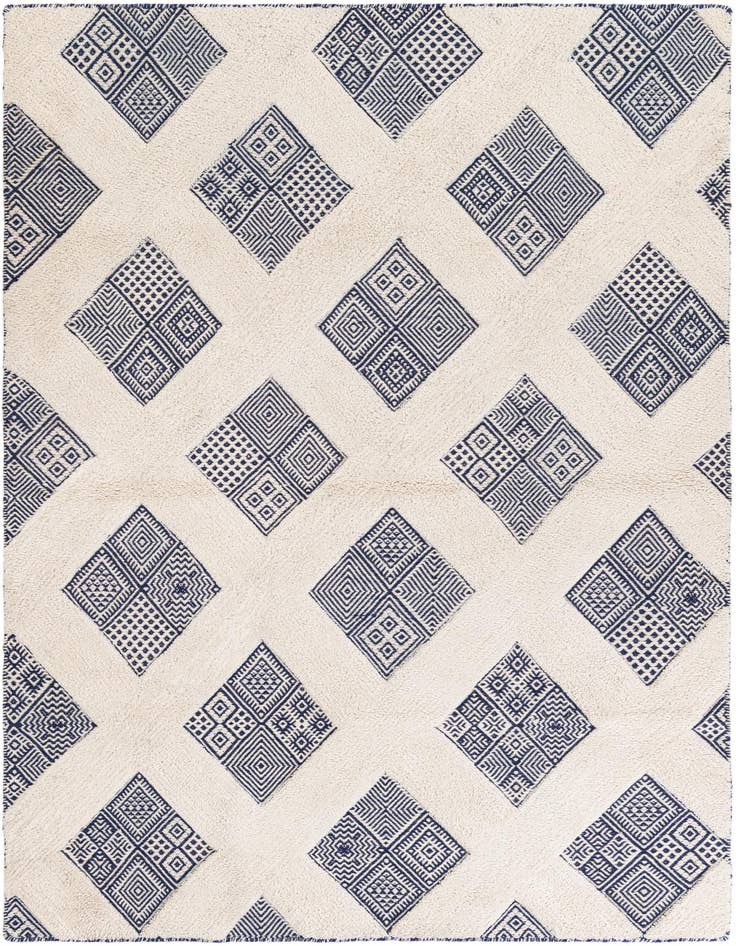 Detail image of 5' 2 x 8' 4 Hand Knotted Rug