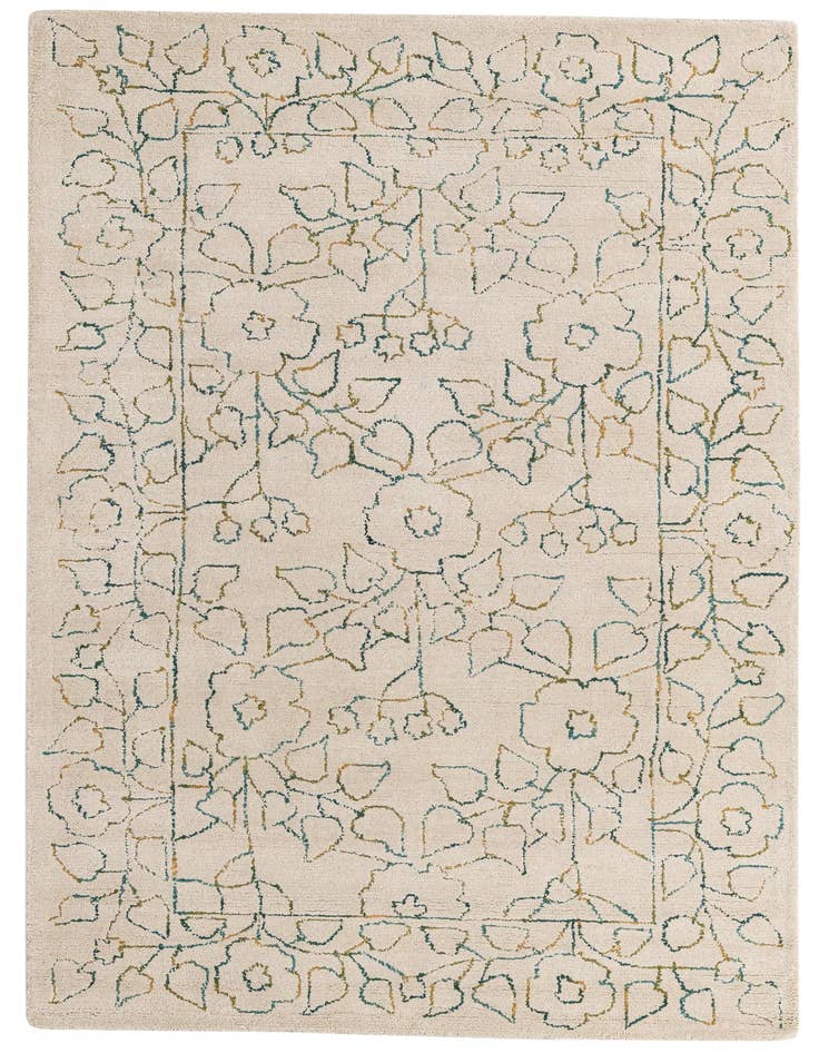 Detail image of 5' 1 x 8' Agra Rug