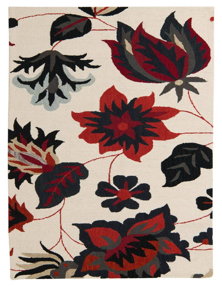 Detail image of 5' x 8' Agra Rug