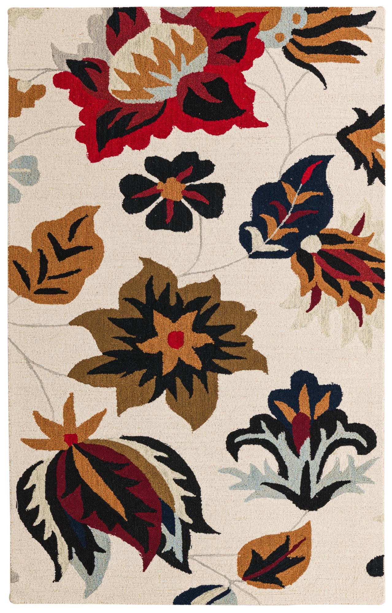 5' 1 x 8' Agra Wool Rug