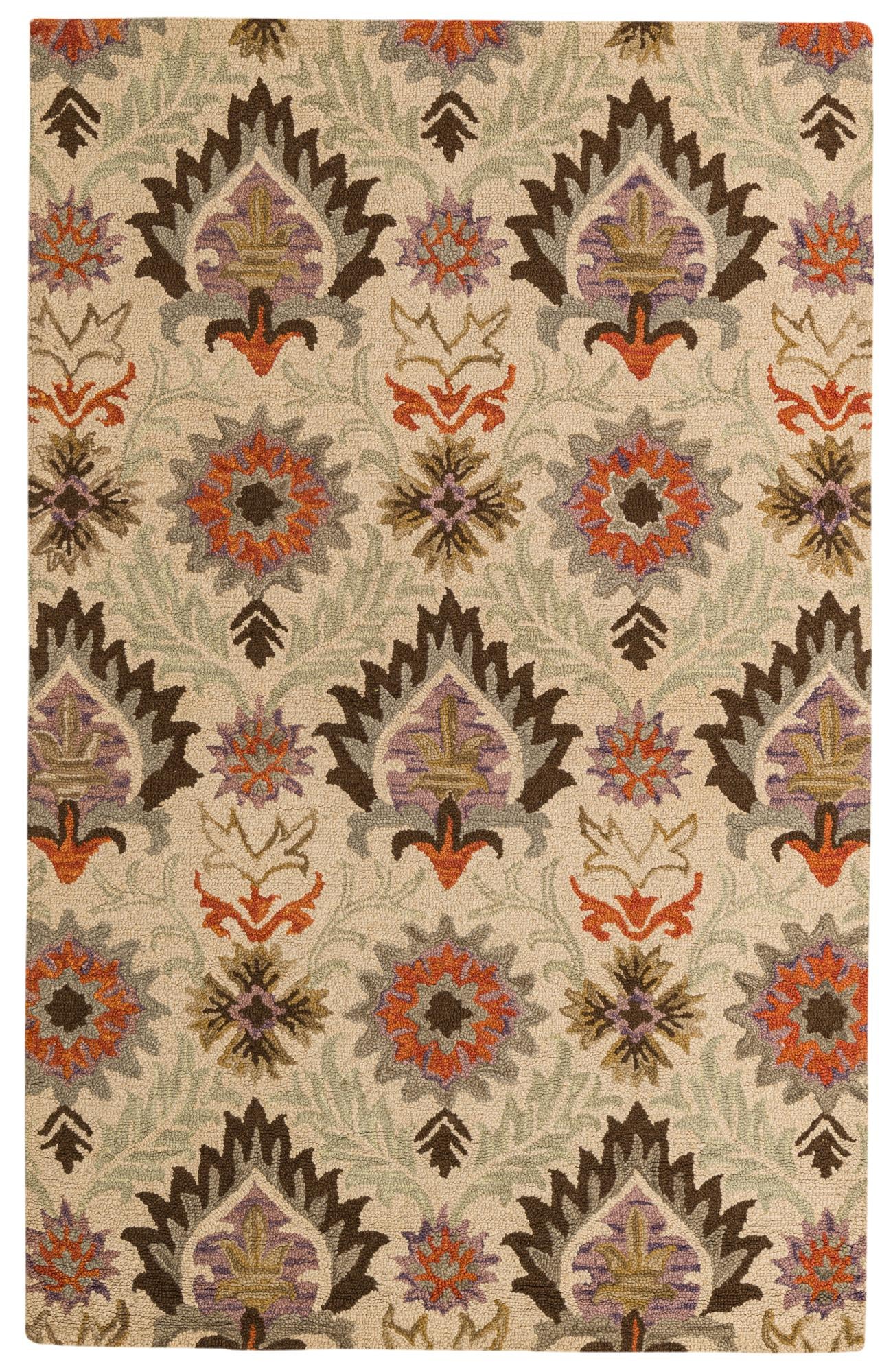 5' 1 x 8' Agra Wool Rug