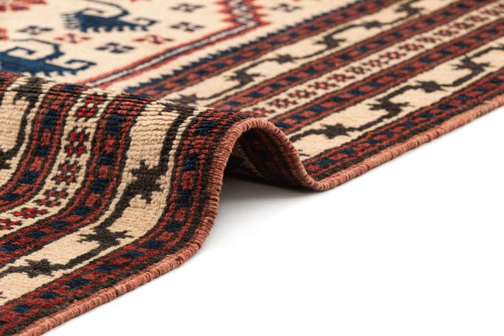 Detail image of 3' 4 x 6' Anatolian Wool Rug