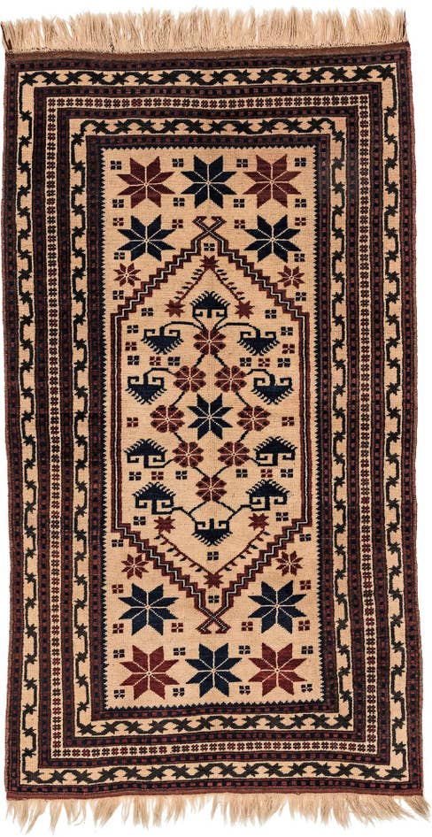 Detail image of 3' 4 x 6' Anatolian Wool Rug