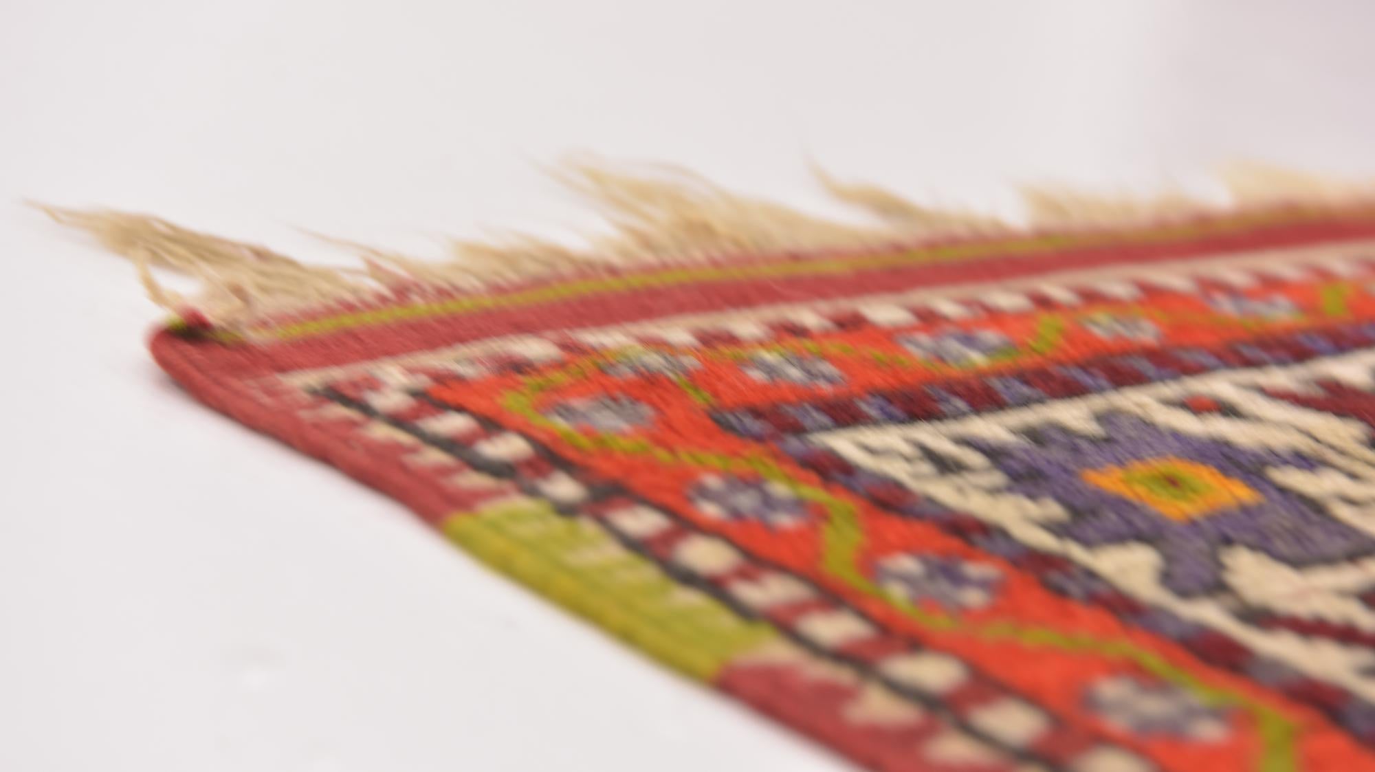 3' 2 x 5' 2 Hand Knotted Anatolian Oriental Wool Rug