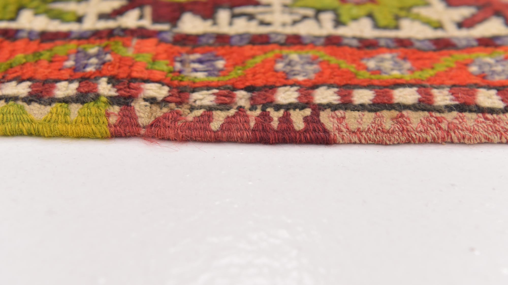 3' 2 x 5' 2 Hand Knotted Anatolian Oriental Wool Rug