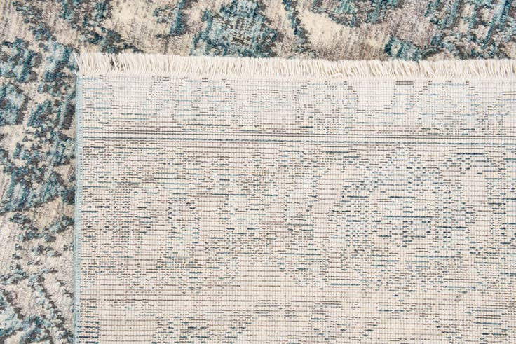 Detail image of 5' 3 x 7' 6 Aqua Rug