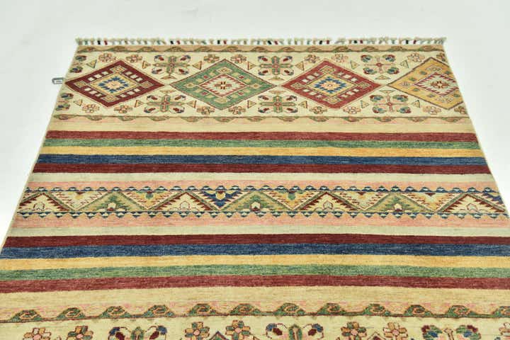 4' 1 x 5' 8 Hand Knotted Ariana Ziegler Rug