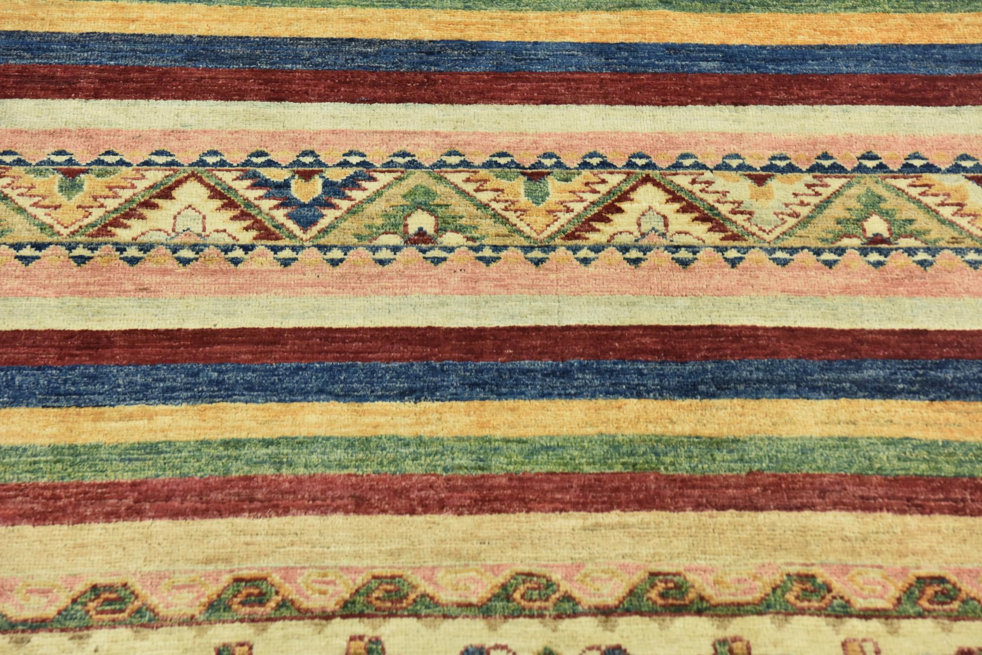 4' 1 x 5' 8 Hand Knotted Ariana Ziegler Rug