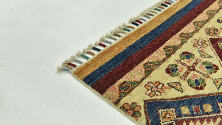 4' 1 x 5' 8 Hand Knotted Ariana Ziegler Rug