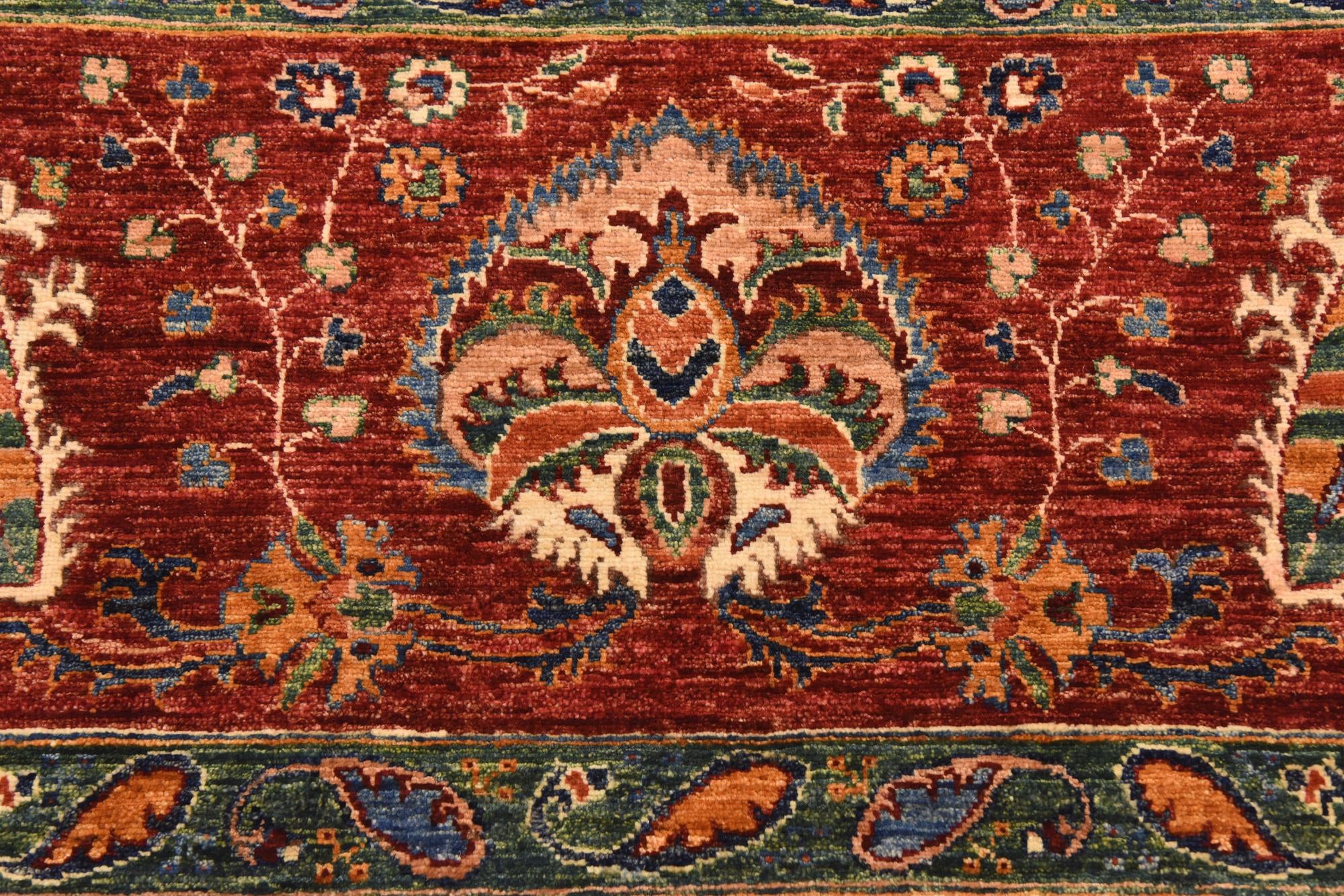 6' 8 x 10' Hand Knotted Ariana Ziegler Rug