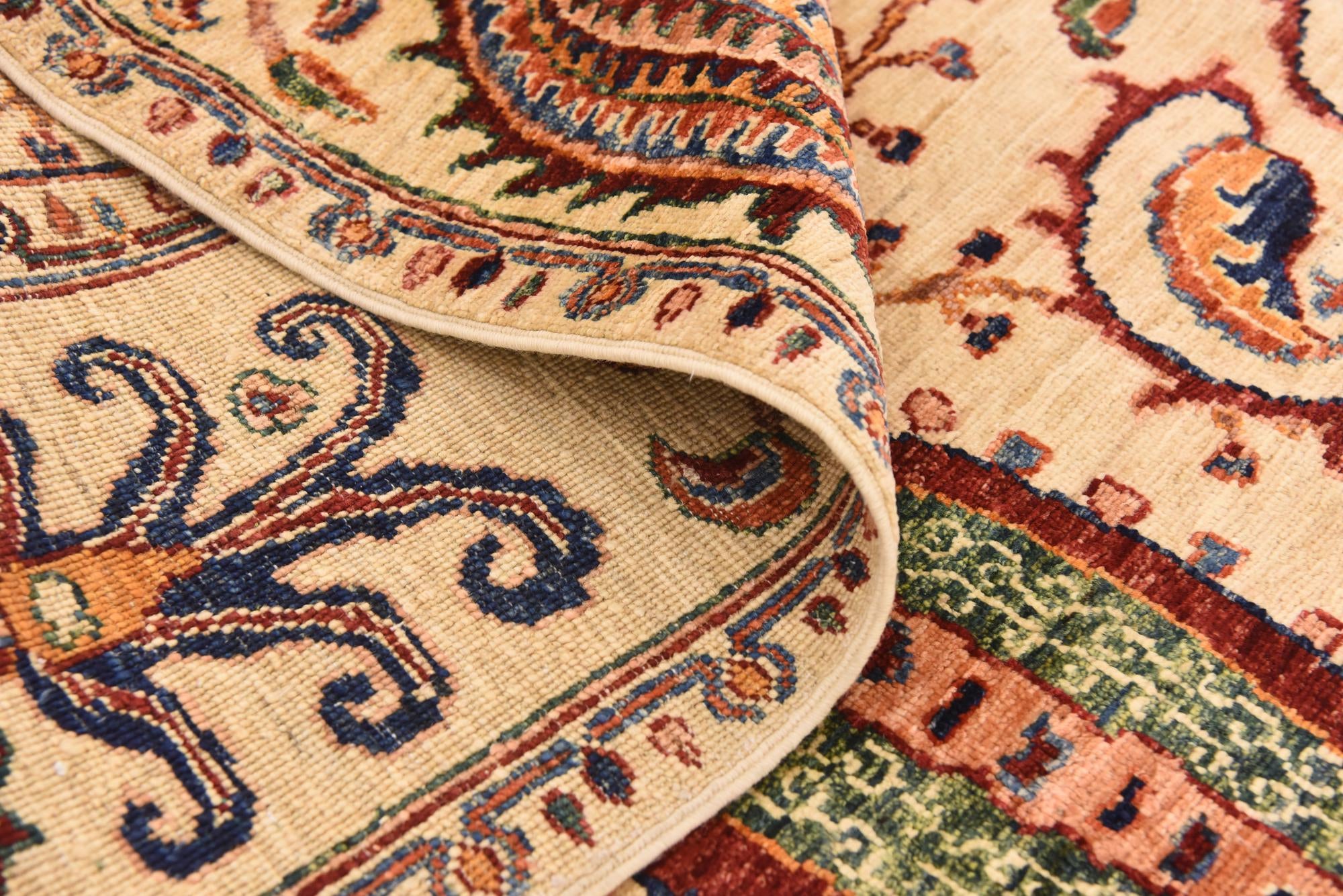 5' 7 x 7' 6 Hand Knotted Ariana Ziegler Rug