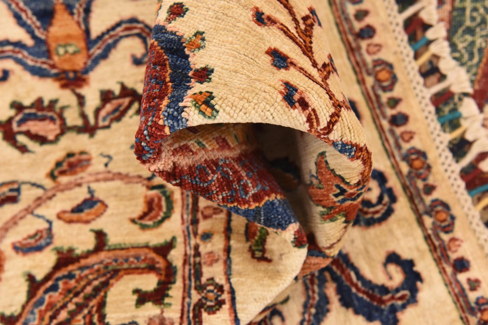 5' 7 x 7' 6 Hand Knotted Ariana Ziegler Rug