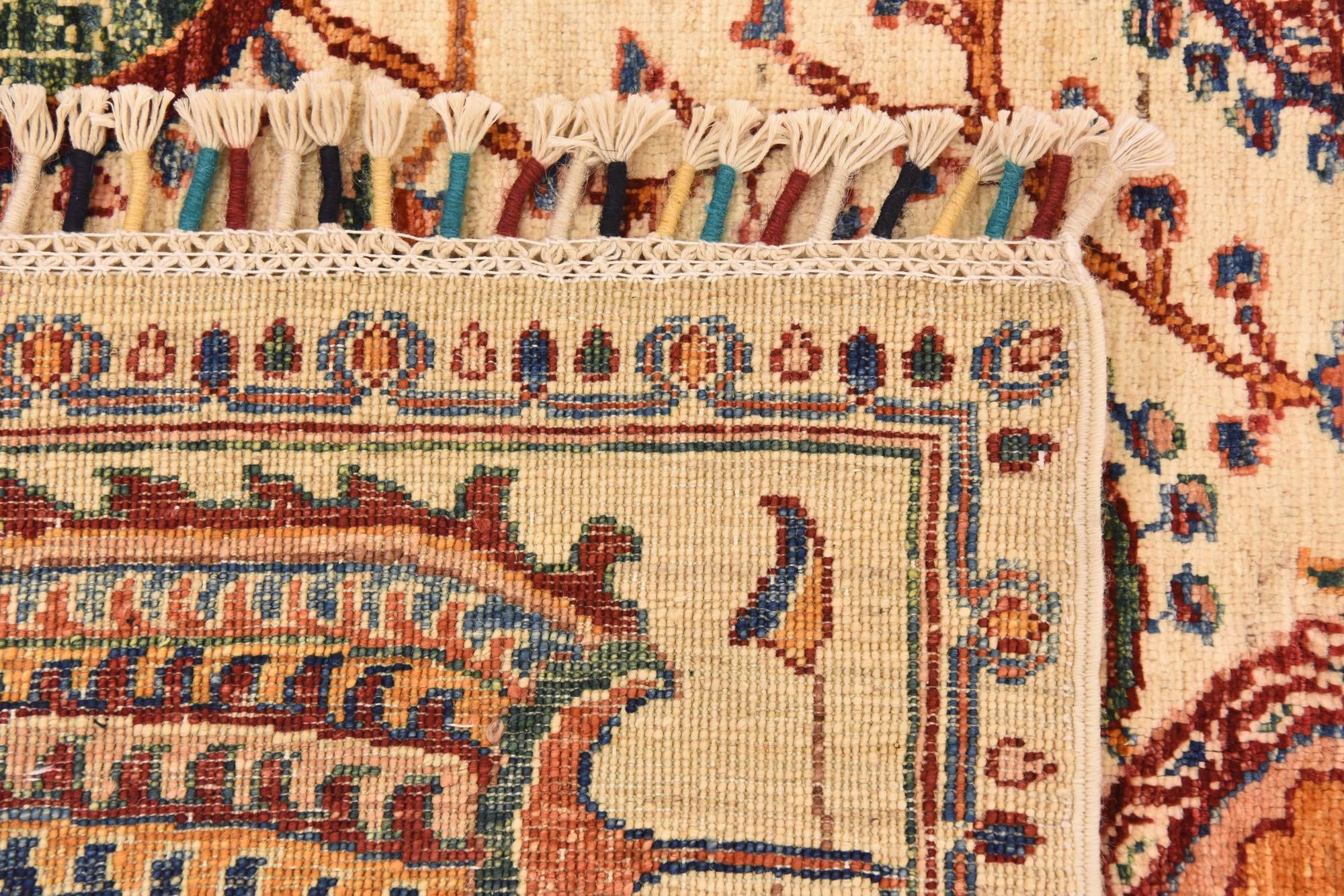 5' 7 x 7' 6 Hand Knotted Ariana Ziegler Rug