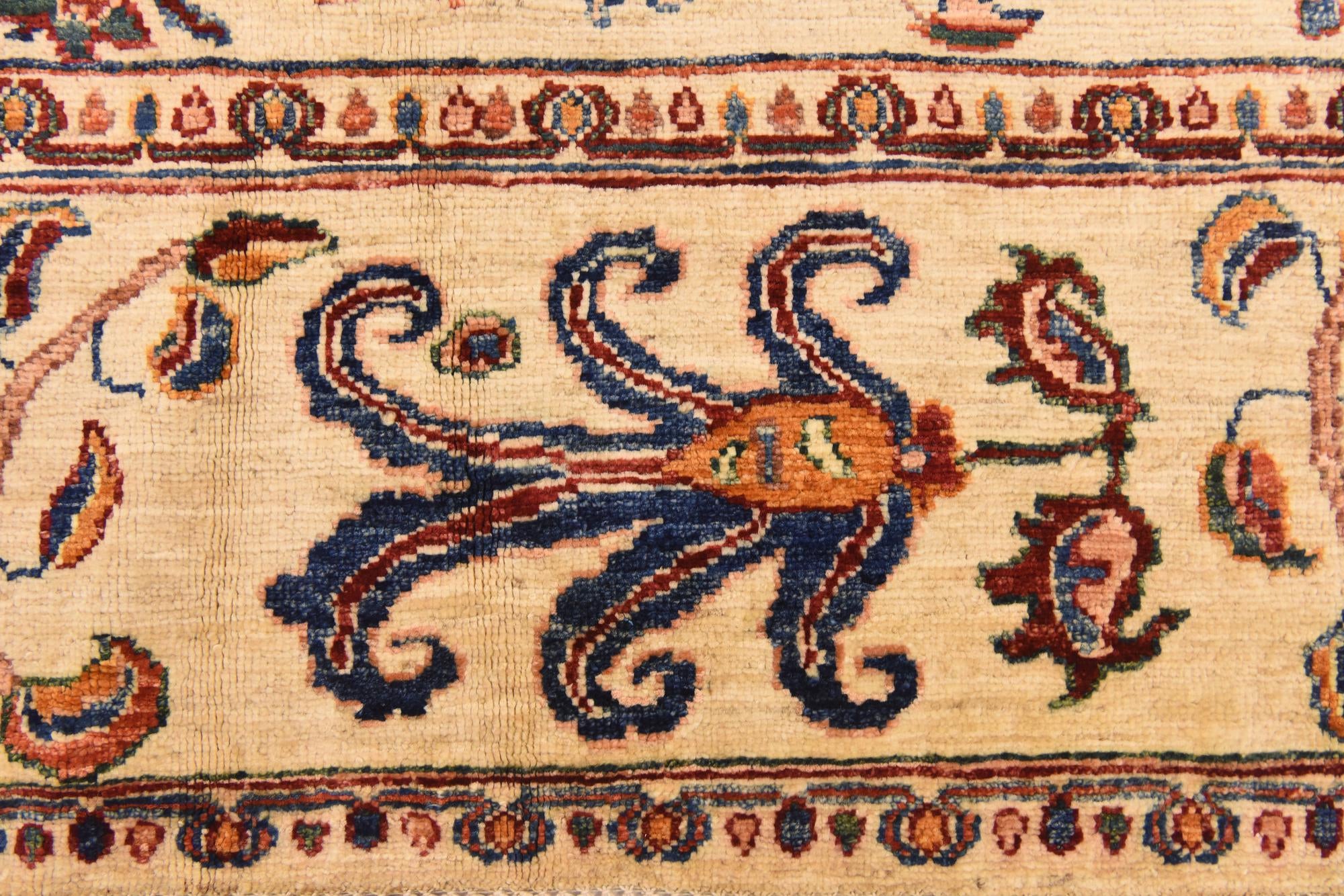 5' 7 x 7' 6 Hand Knotted Ariana Ziegler Rug