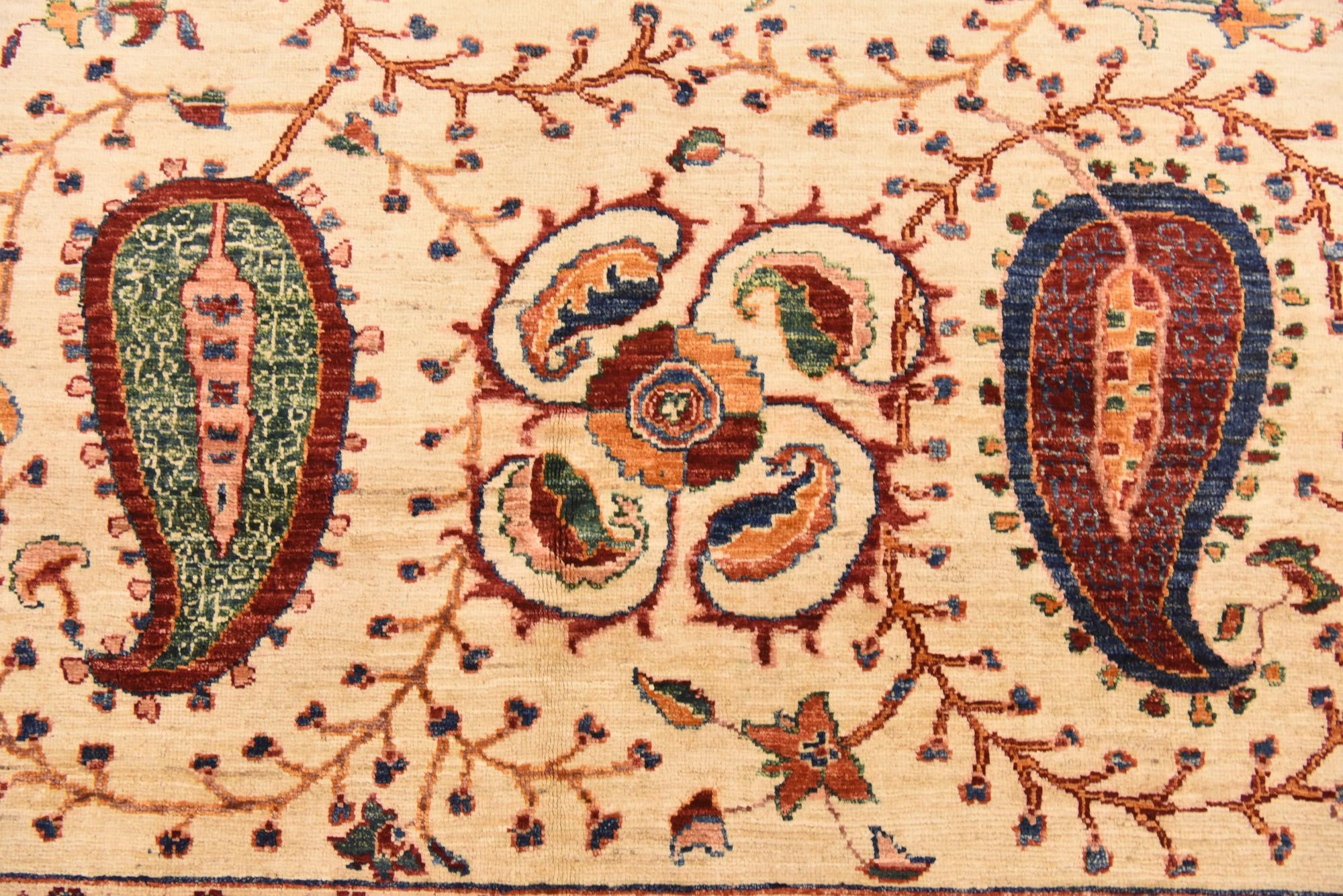 5' 7 x 7' 6 Hand Knotted Ariana Ziegler Rug