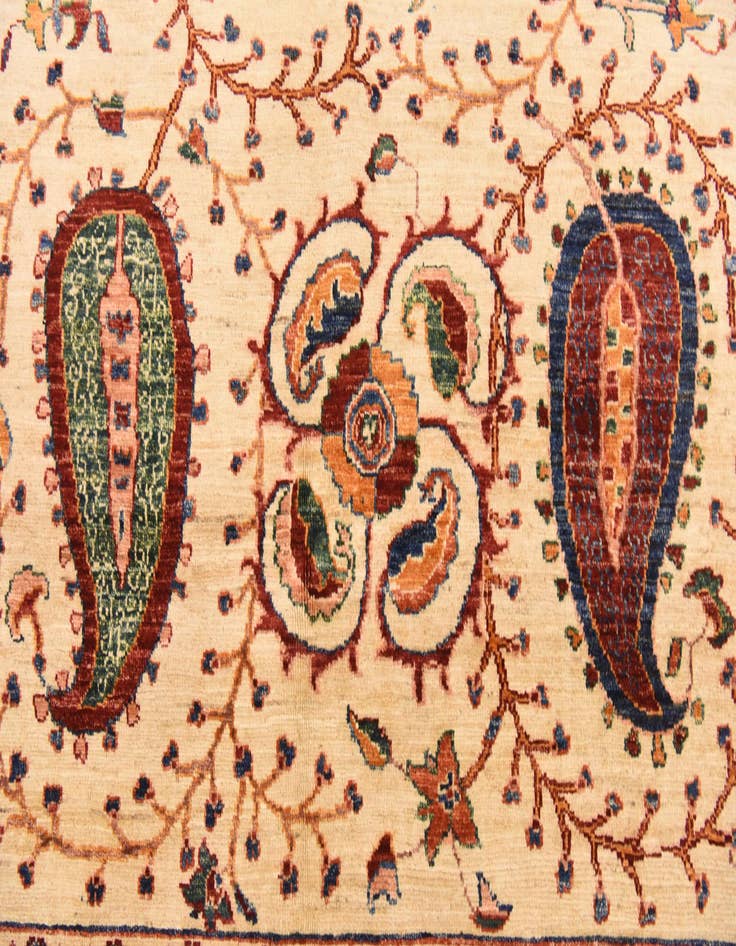 Detail image of 5' 7 x 7' 6  Hand Knotted Ariana Ziegler Rug