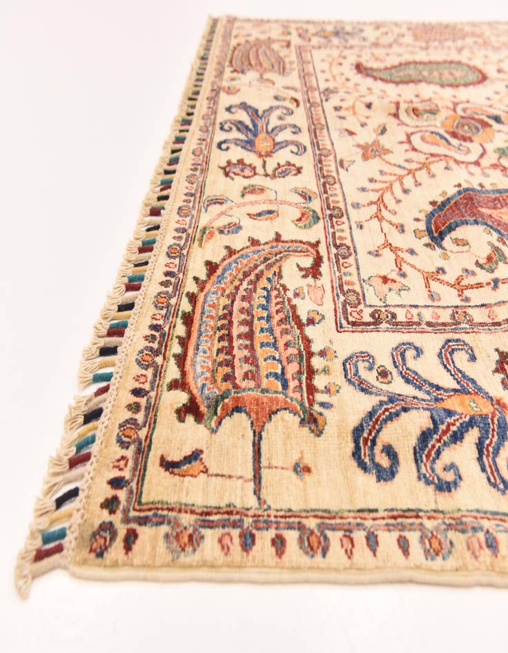 Detail image of 5' 7 x 7' 6  Hand Knotted Ariana Ziegler Rug