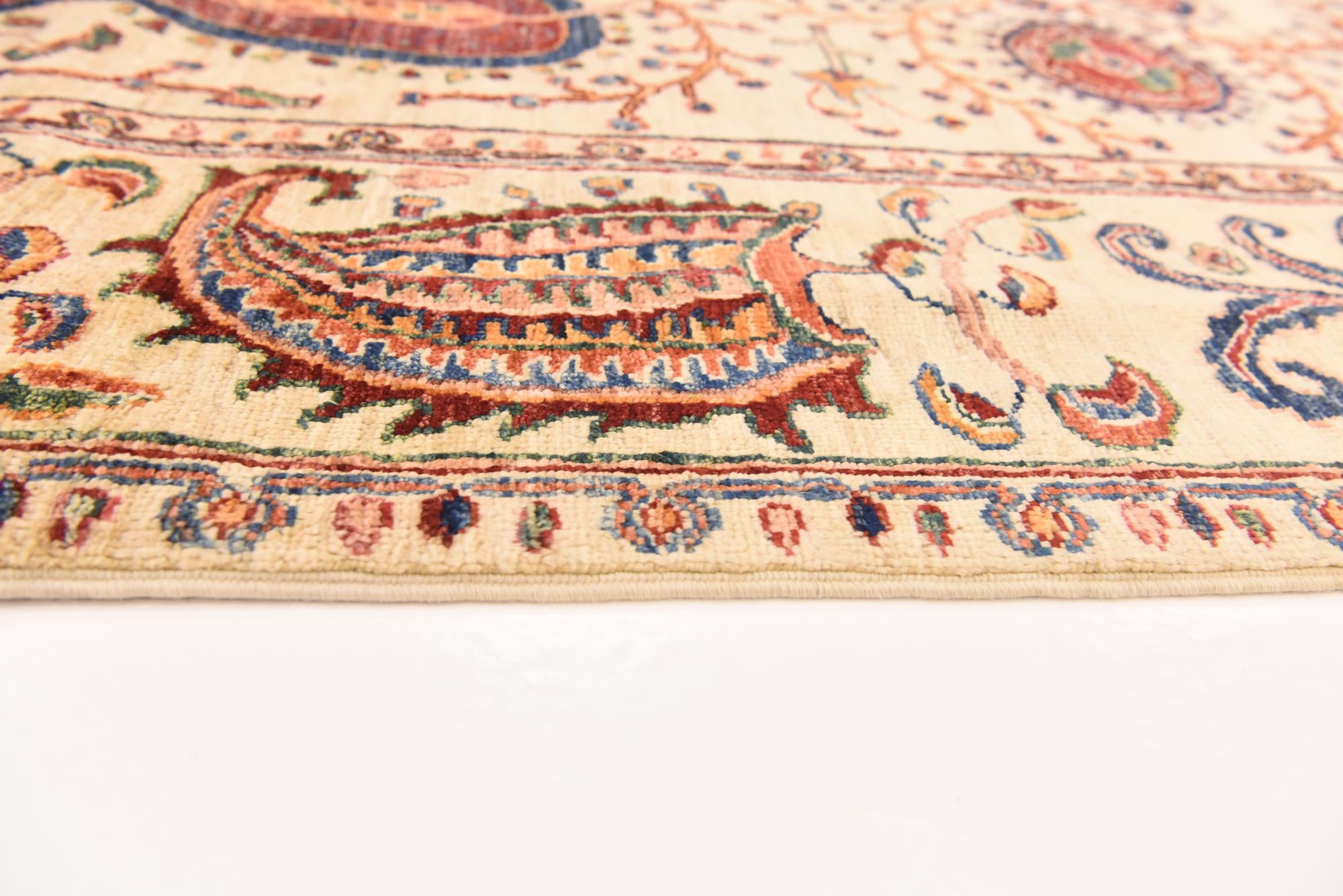 5' 7 x 7' 6 Hand Knotted Ariana Ziegler Rug