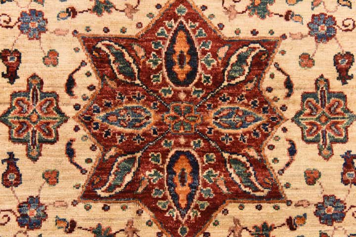 5' 8 x 7' 10 Hand Knotted Ariana Ziegler Rug
