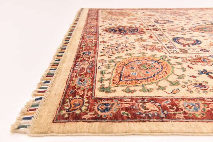 5' 8 x 7' 10 Hand Knotted Ariana Ziegler Rug