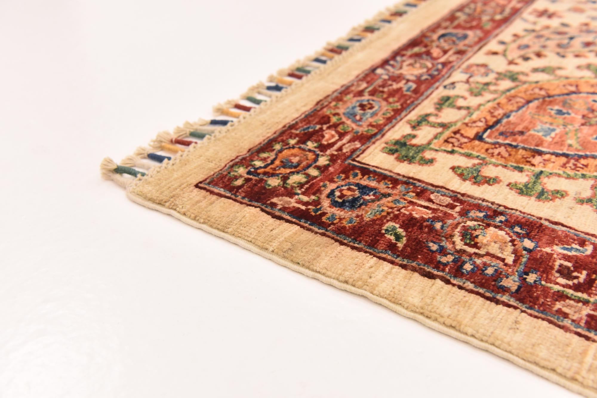 5' 8 x 7' 10 Hand Knotted Ariana Ziegler Rug