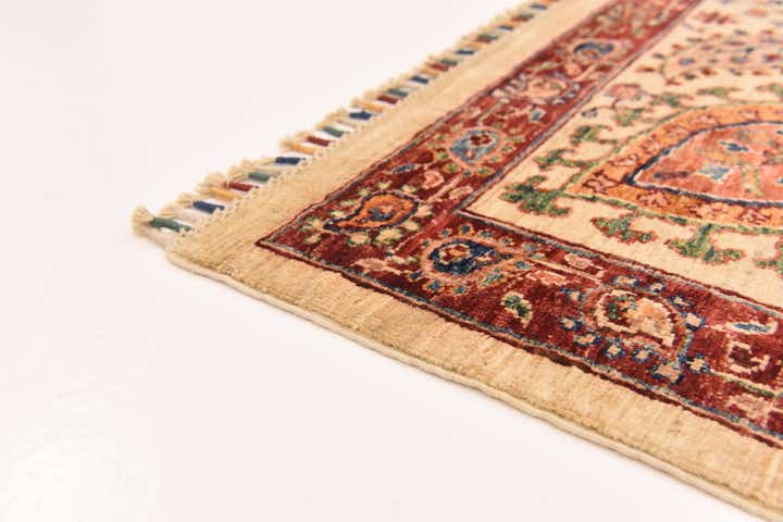 5' 8 x 7' 10 Hand Knotted Ariana Ziegler Rug