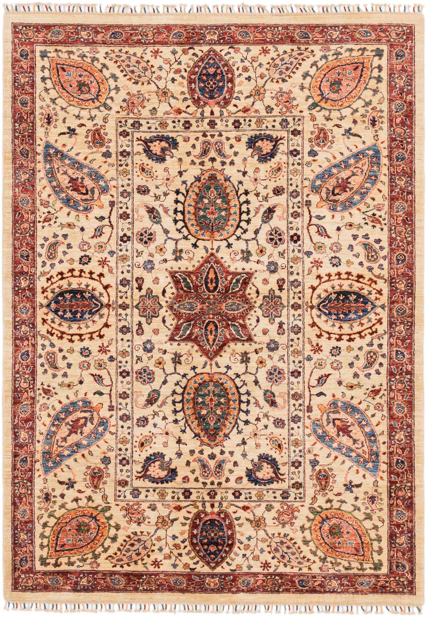 5' 8 x 7' 10 Hand Knotted Ariana Ziegler Rug