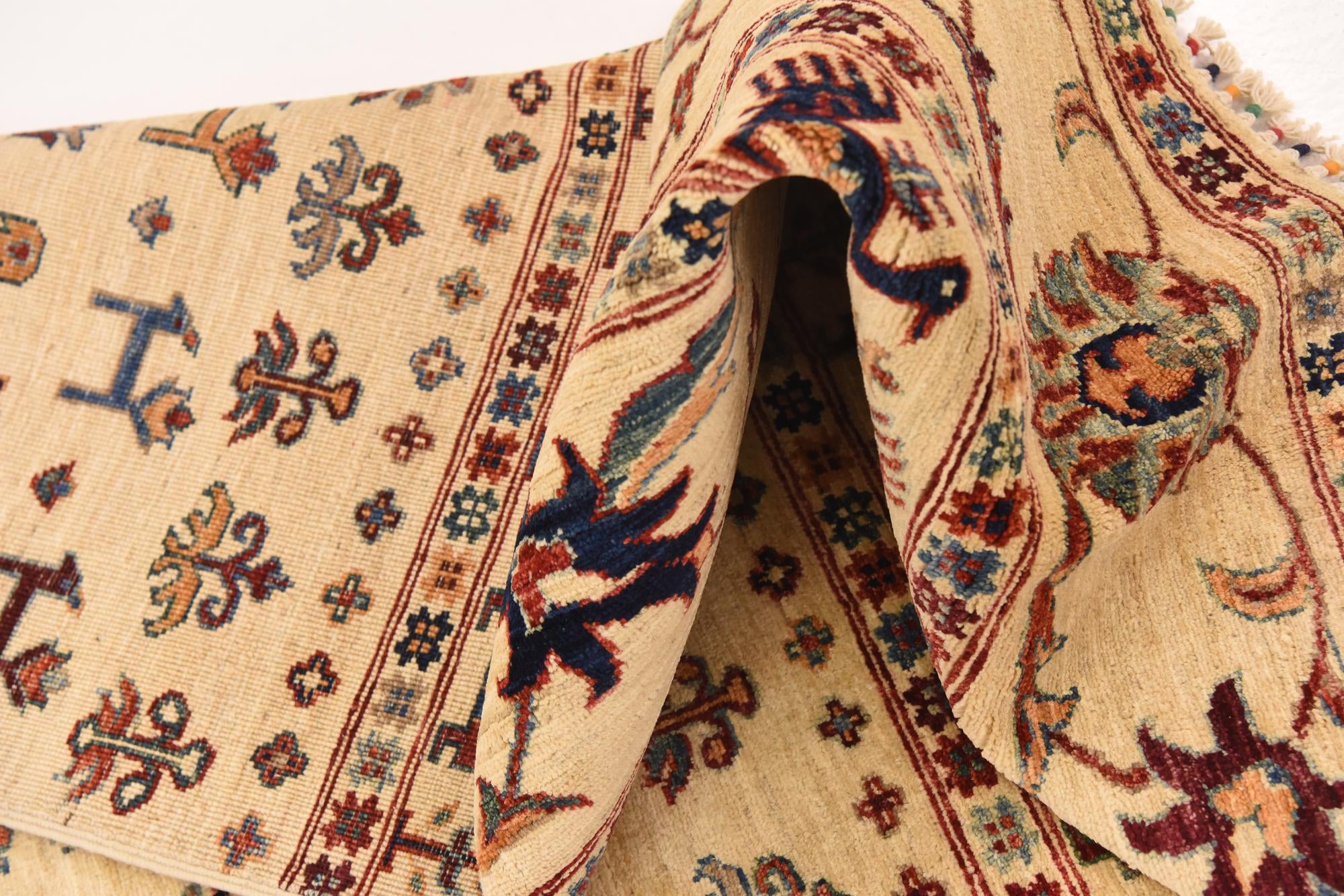 6' 5 x 9' 9 Hand Knotted Ariana Ziegler Rug