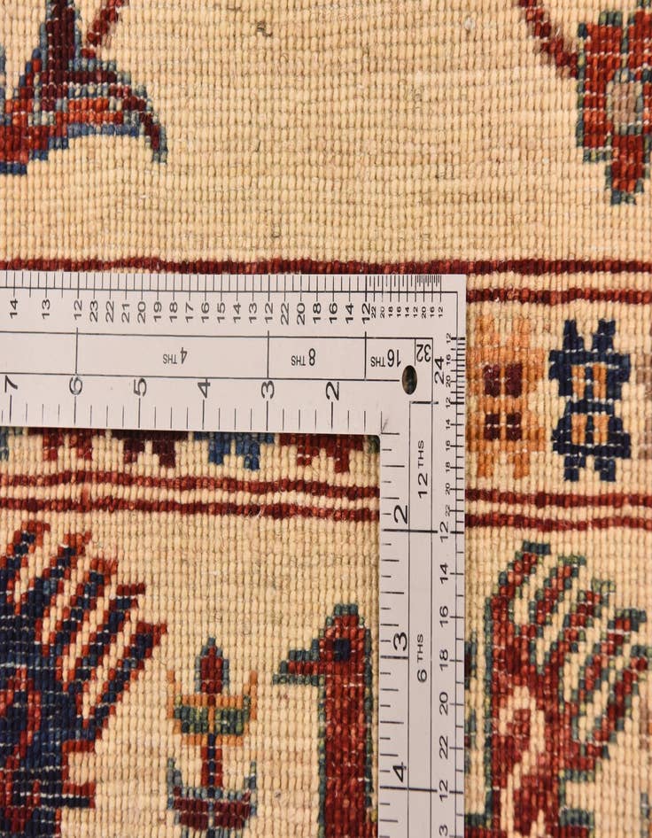 Detail image of 6' 5 x 9' 9  Hand Knotted Ariana Ziegler Rug