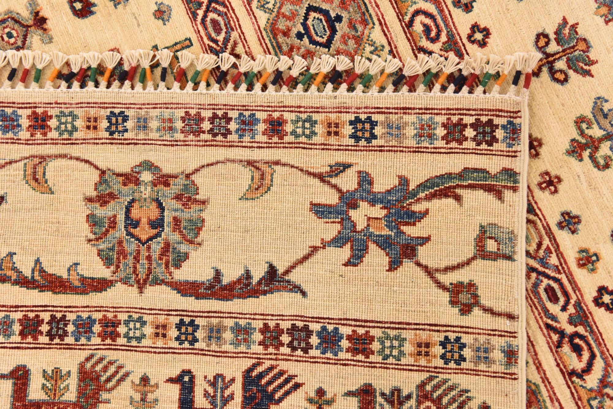 6' 5 x 9' 9 Hand Knotted Ariana Ziegler Rug