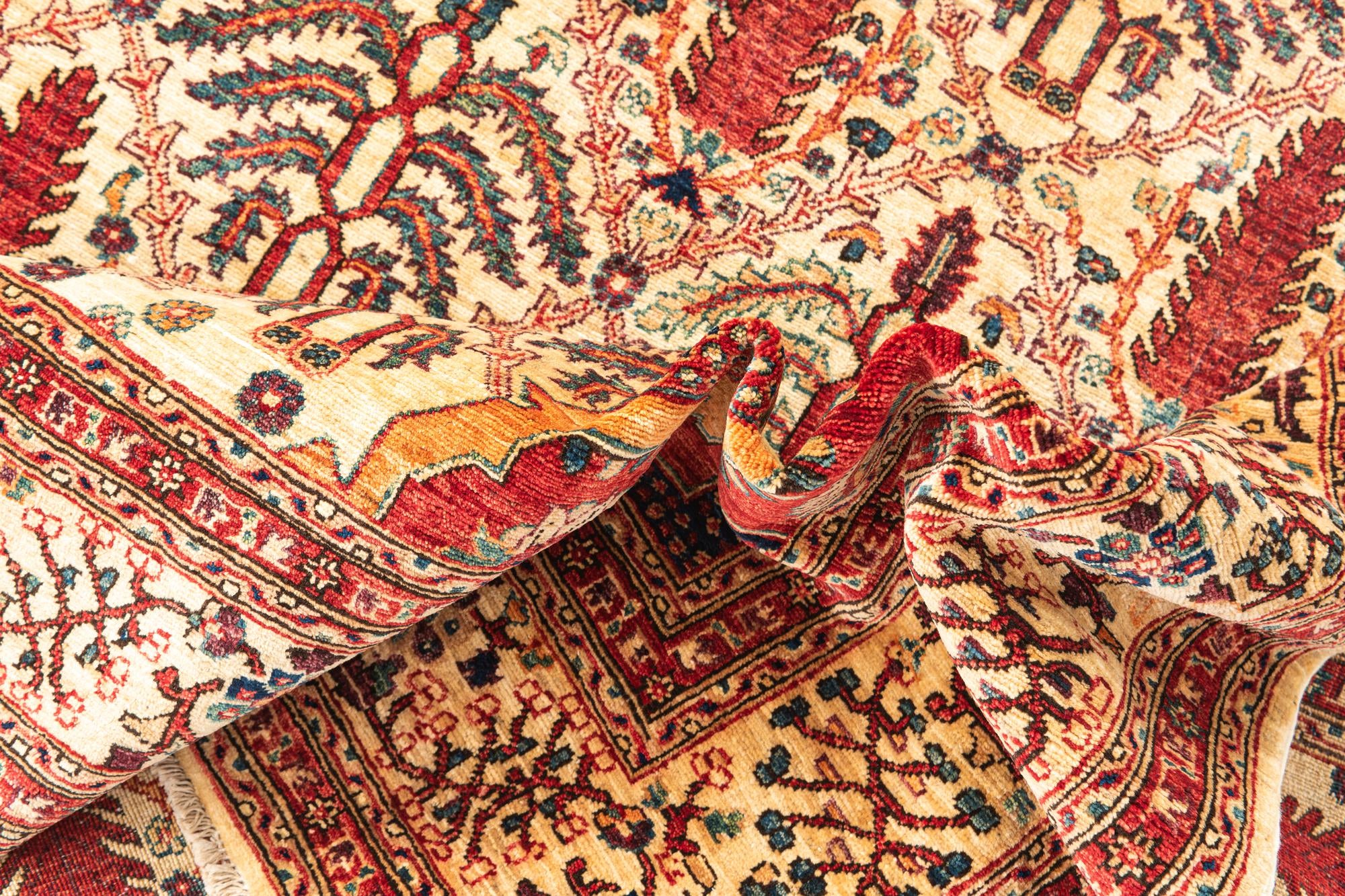 5' x 6' 6 Hand Knotted Ariana Ziegler Oriental Rug