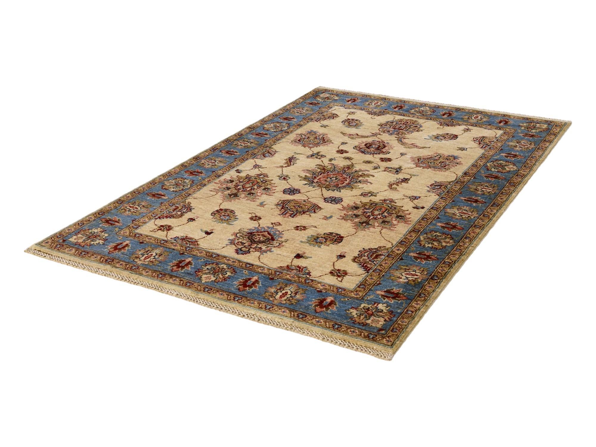 4' 1 x 6' 4 Hand Knotted Ariana Ziegler Rug