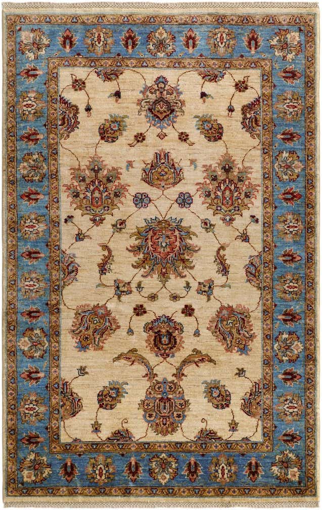 4' 1 x 6' 4 Hand Knotted Ariana Ziegler Rug