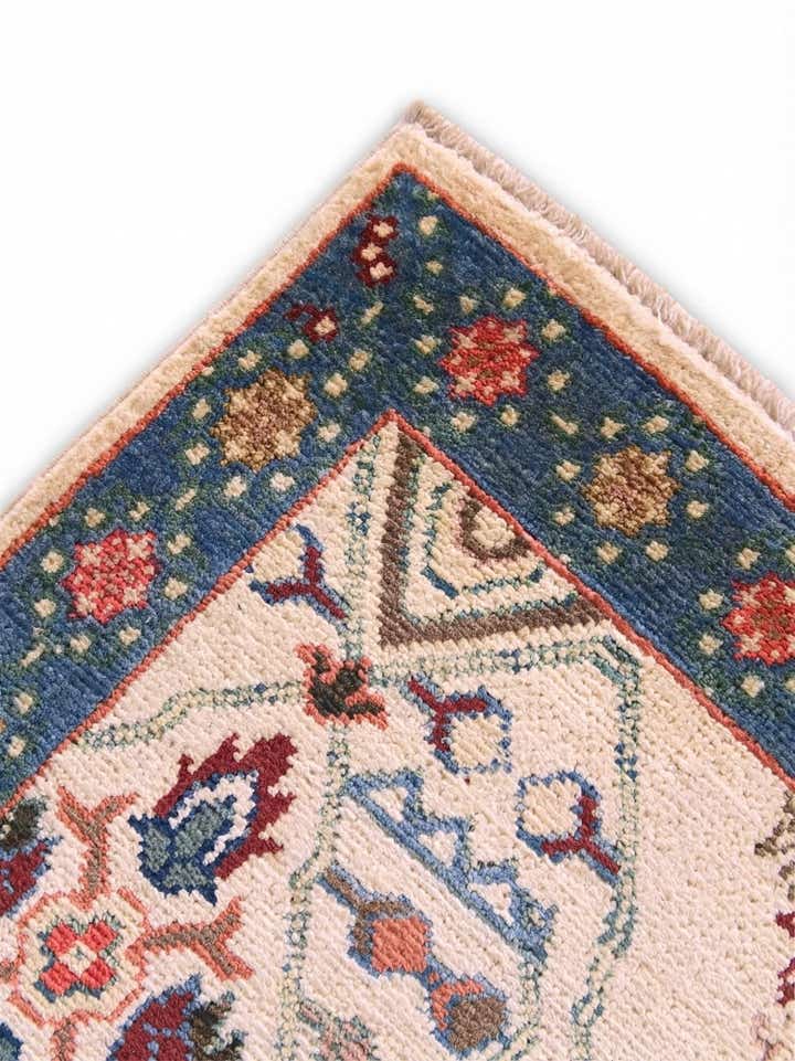 2' 9 x 4' Hand Knotted Ariana Ziegler Rug