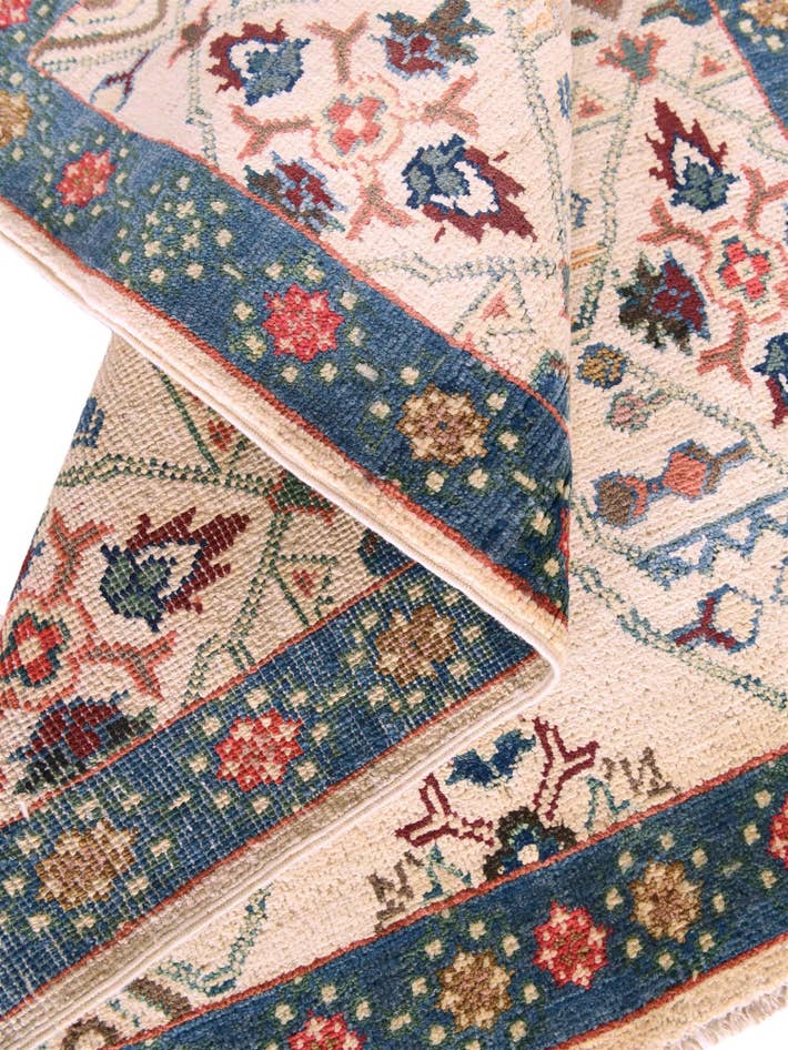 Detail image of 2' 9 x 4' Hand Knotted Ariana Ziegler Rug