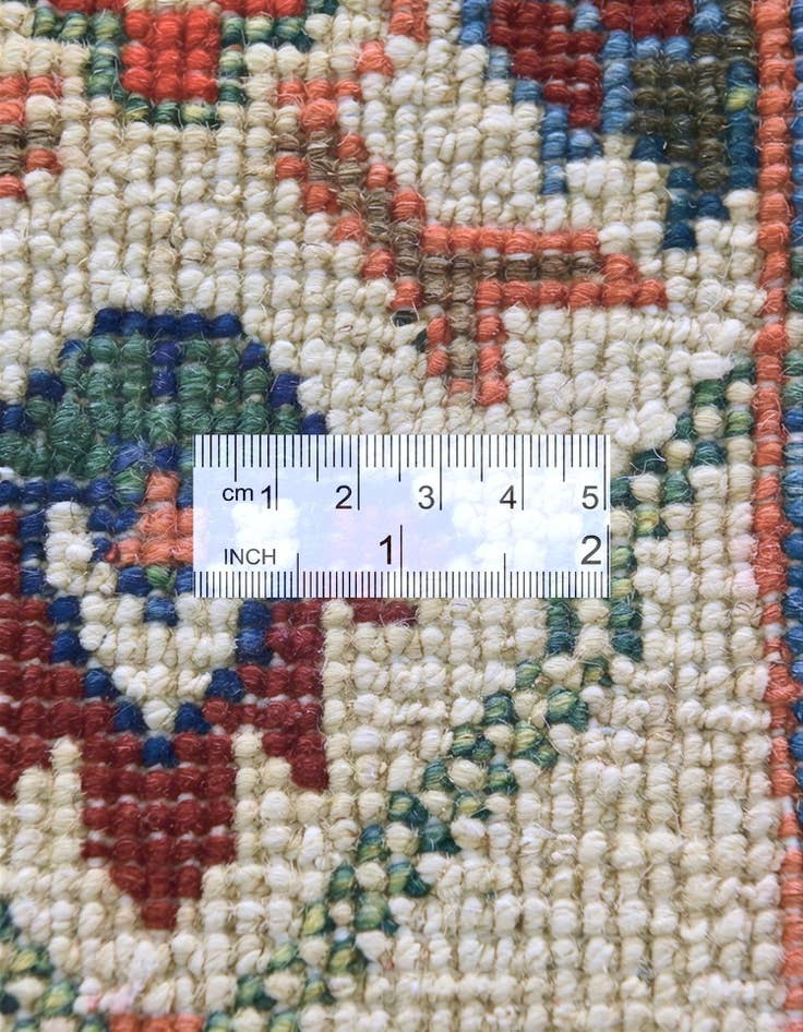 Detail image of 2' 9 x 4' Hand Knotted Ariana Ziegler Rug