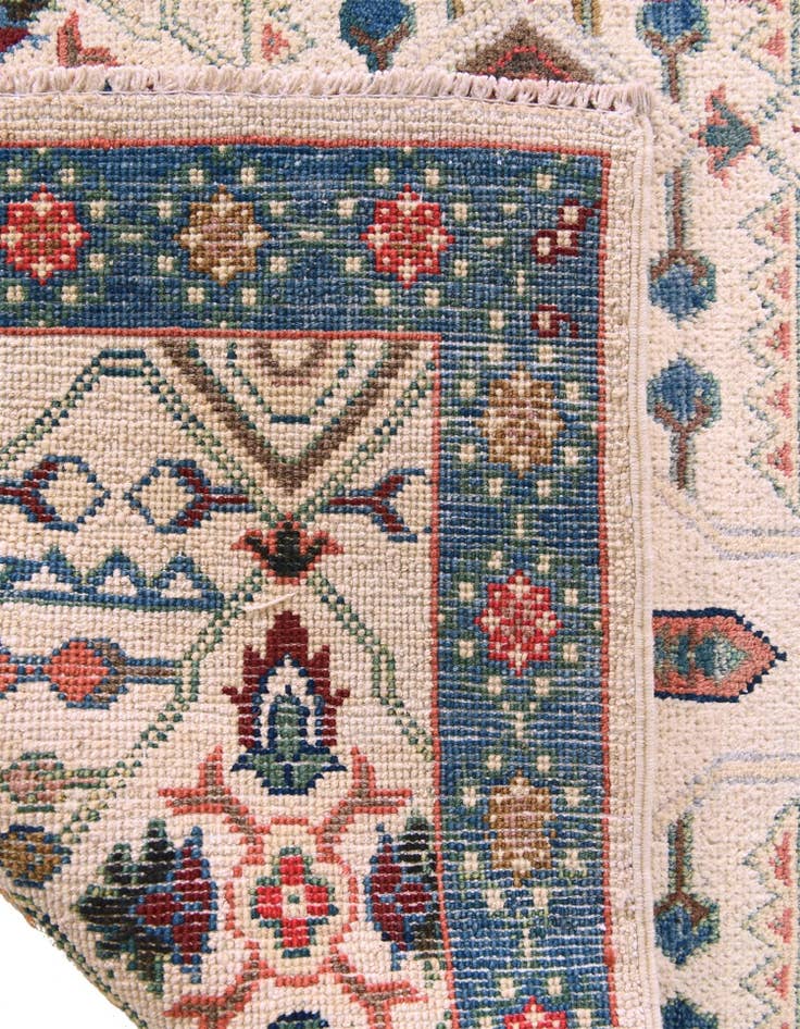 Detail image of 2' 9 x 4' Hand Knotted Ariana Ziegler Rug