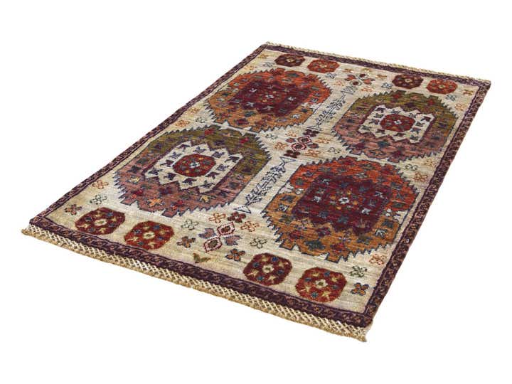 2' x 3' 1 Hand Knotted Ariana Ziegler Rug