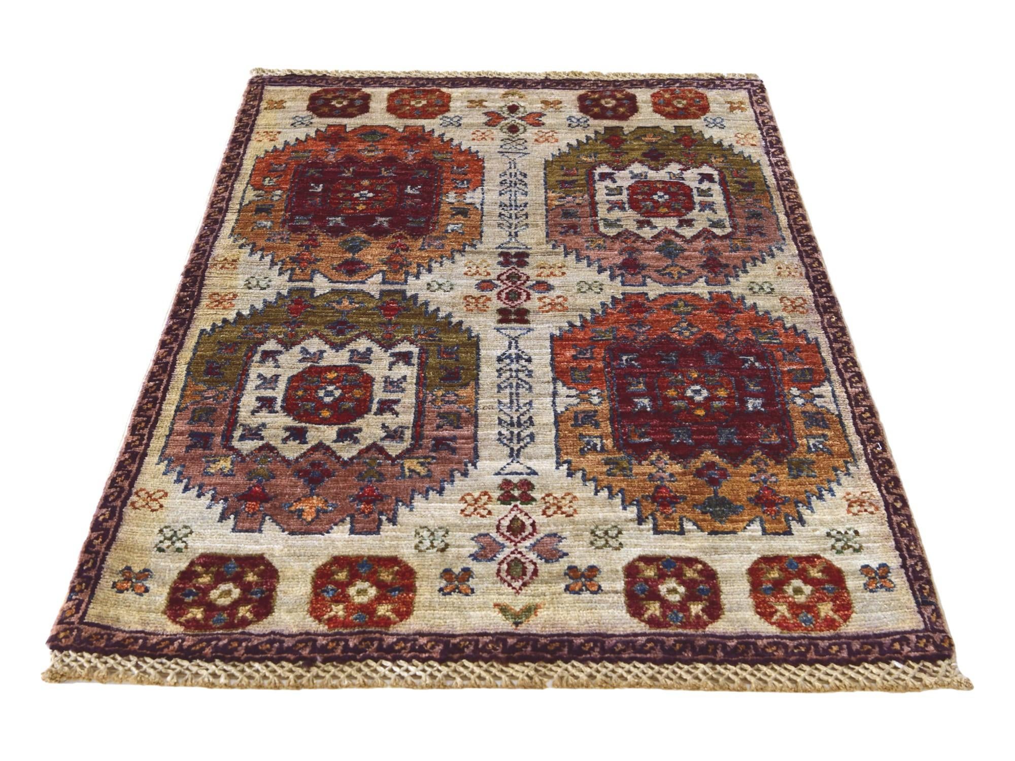 2' x 3' 1 Hand Knotted Ariana Ziegler Rug