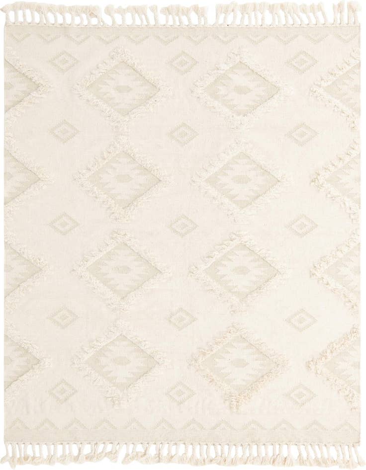 Detail image of 8' x 11' Hand Woven Arizona Wool Rug