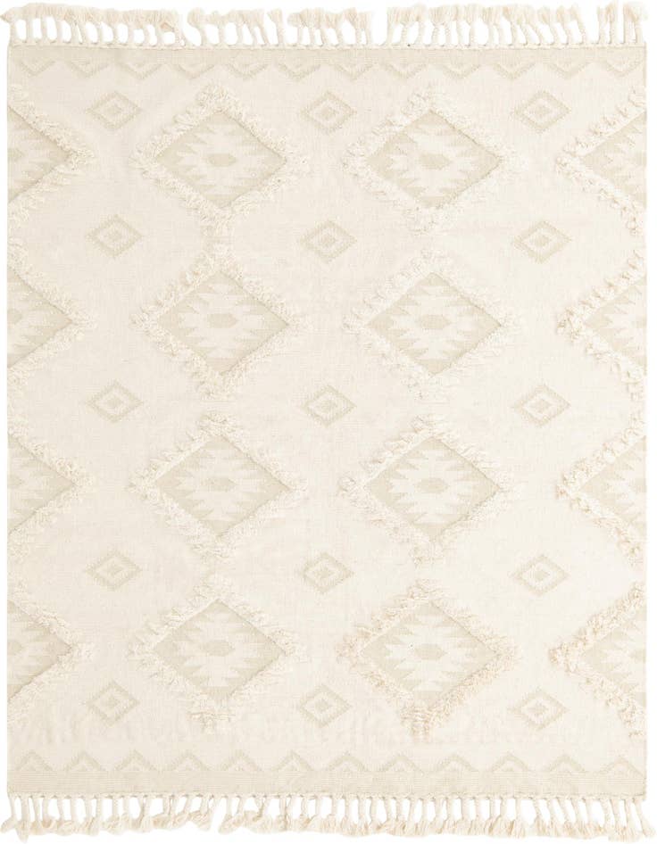 Detail image of 8' x 10' Hand Woven Arizona Wool Rug