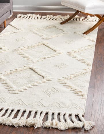 3' 3 x 5' 1 Hand Woven Arizona Wool Rug