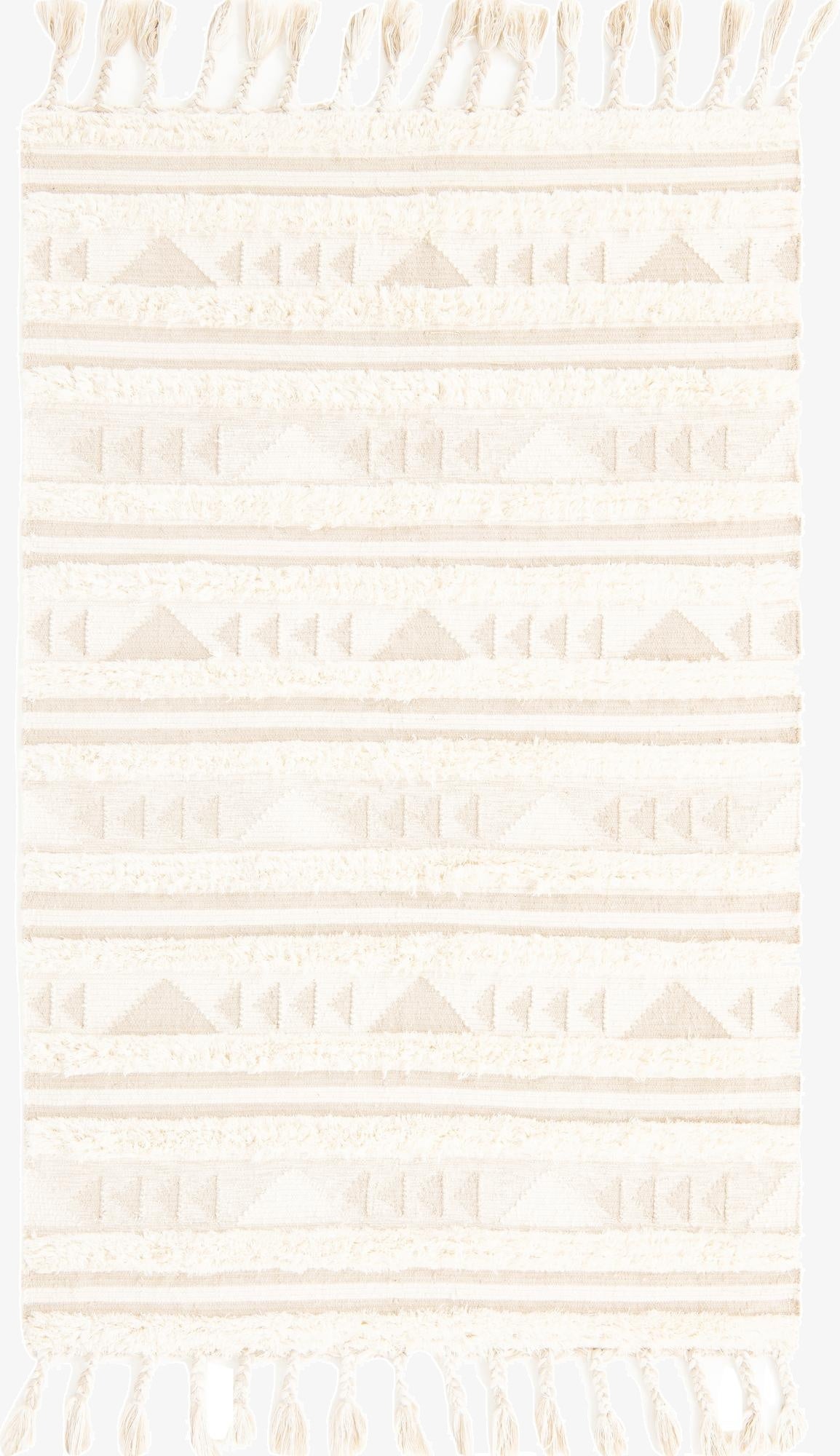 Primary image 5' 1 x 8'  Hand Woven Arizona Wool Rug