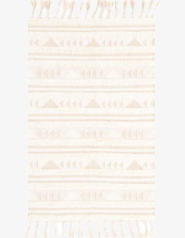 5' 1 x 8' Hand Woven Arizona Wool Rug