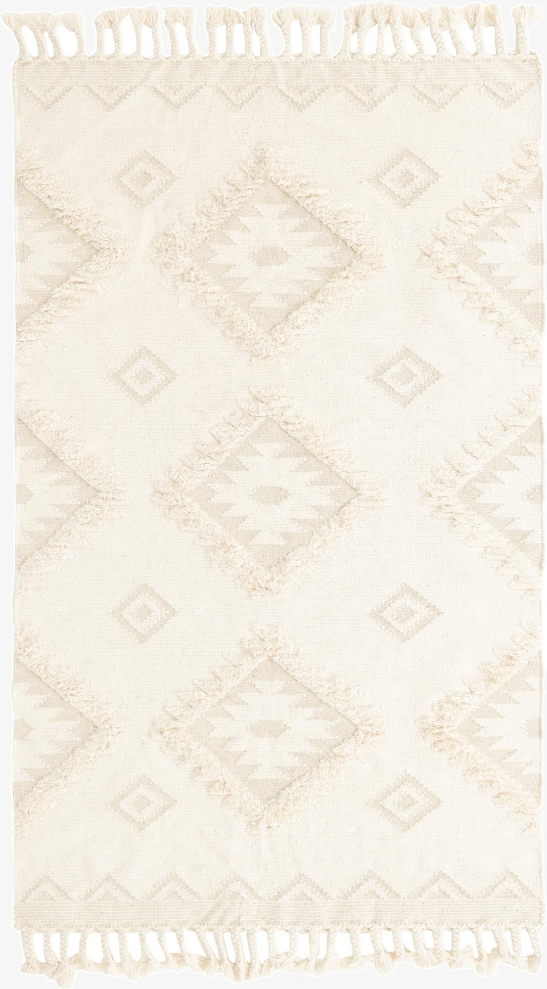 Primary image 5' 1 x 8'  Hand Woven Arizona Wool Rug