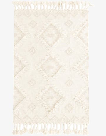 4' 1 x 6' 1 Hand Woven Arizona Wool Rug