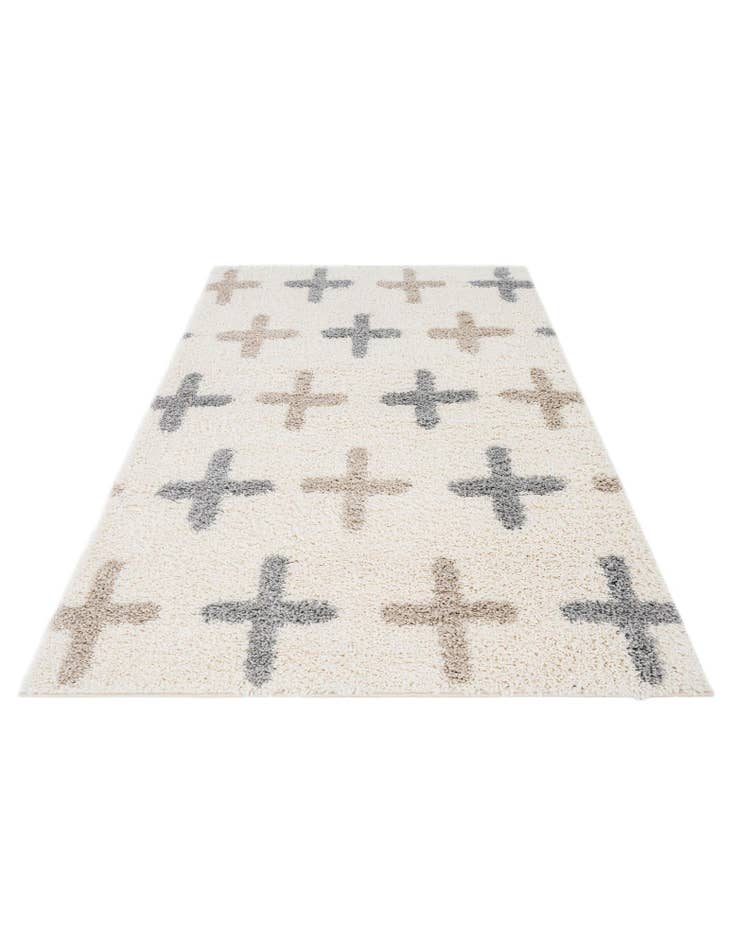 Detail image of 5' 3 x 7' 8 Athena Shag Rug