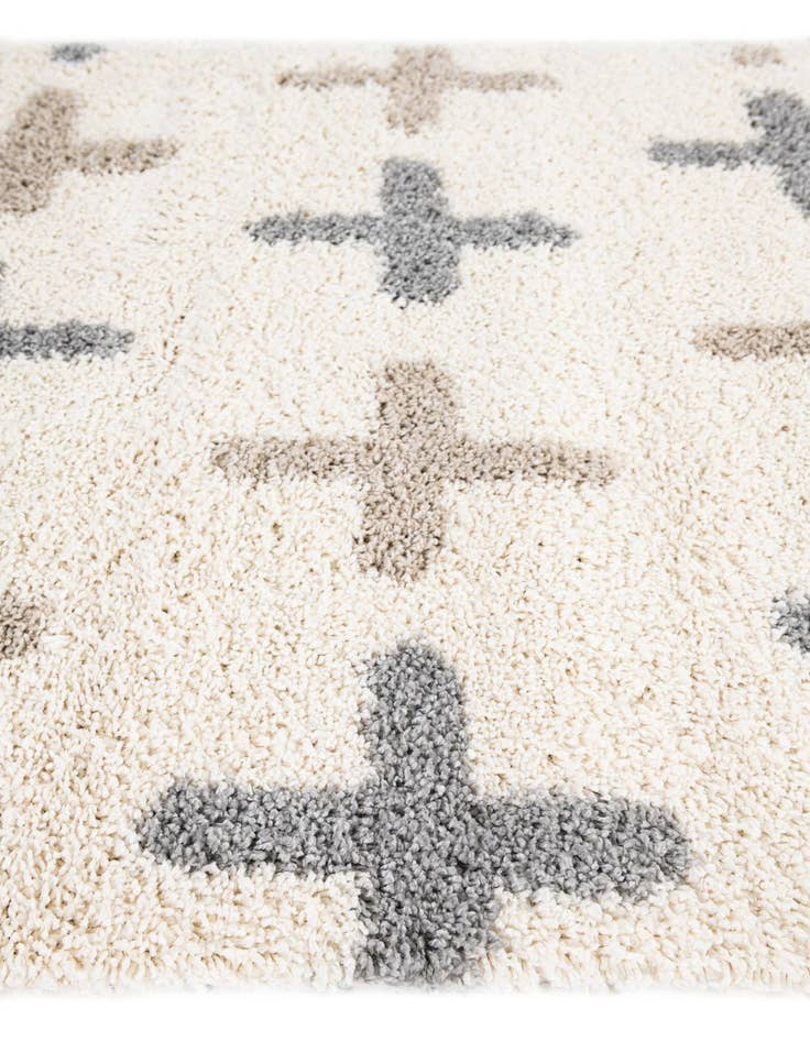 Detail image of 5' 3 x 7' 8 Athena Shag Rug