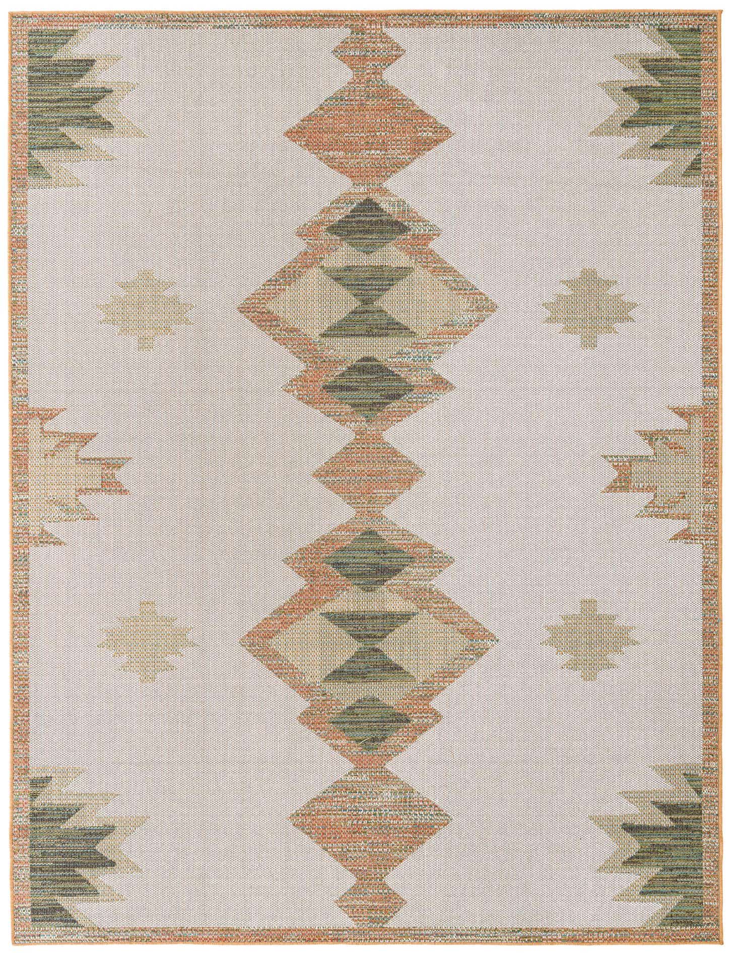 9' x 12' Easy-Clean Baja Indoor / Outdoor Rug