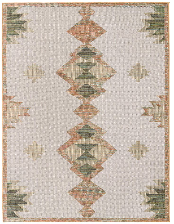 Detail image of 9' x 12' Easy-Clean Baja Indoor / Outdoor Rug